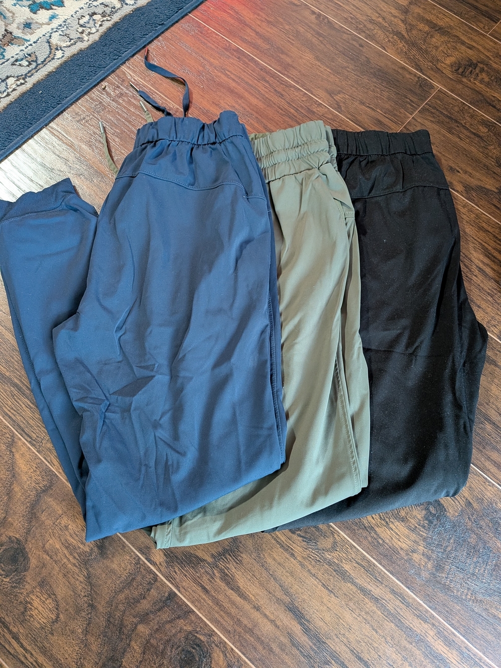 Women's Travel Joggers Navy, Olive, Black